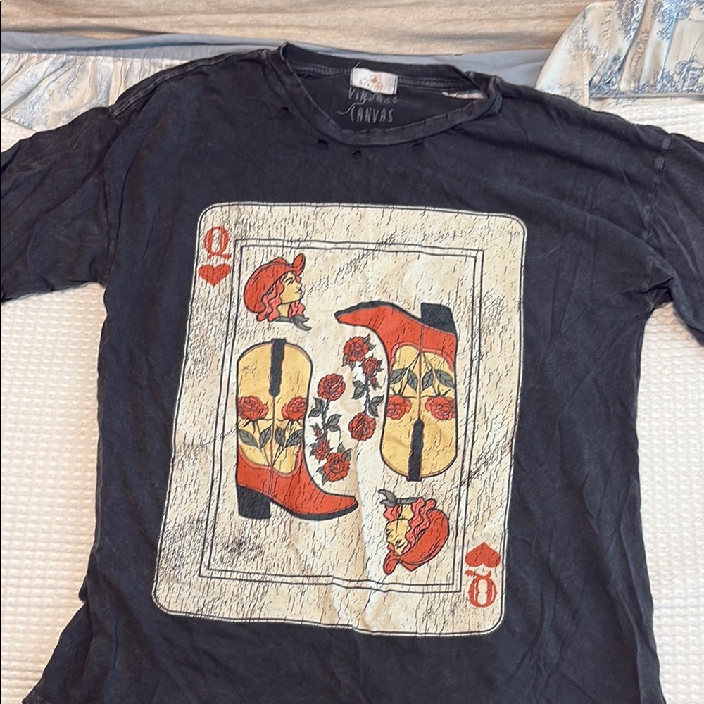 Black Short Sleeve Graphic Tee